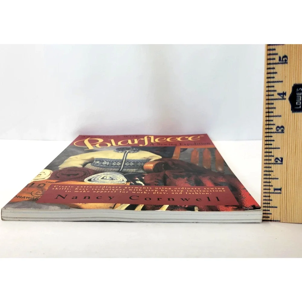 Adventures With Polarfleece Nancy Cornwell Krause Red Large Trade PB Sewing Book